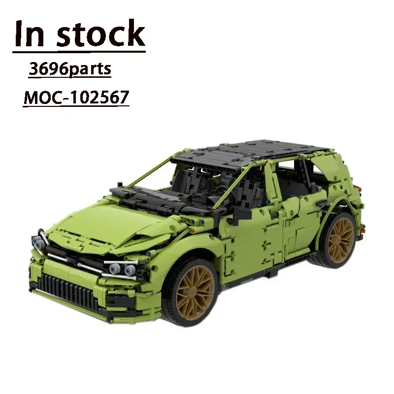 

42115 Классический набор совместим с новым MOC- 102567 Спортивный автомобиль Super Golf R, сборочный блок, модель 3696partdoa Kidsbirthdaytoygift