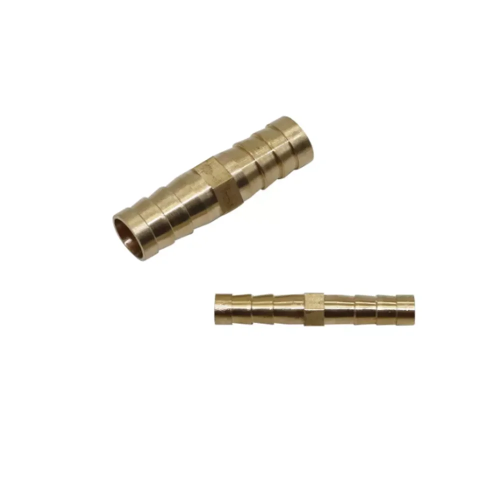 4 6 8 10 12 14 16 18mm Hose Barbed x Hose Barbed Brass Barbed Pipe Fitting Reducer Coupler Connector Adapter Air Fuel Gas Water