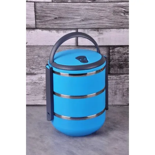 Bayev 3'Lü Lunch box-Blue