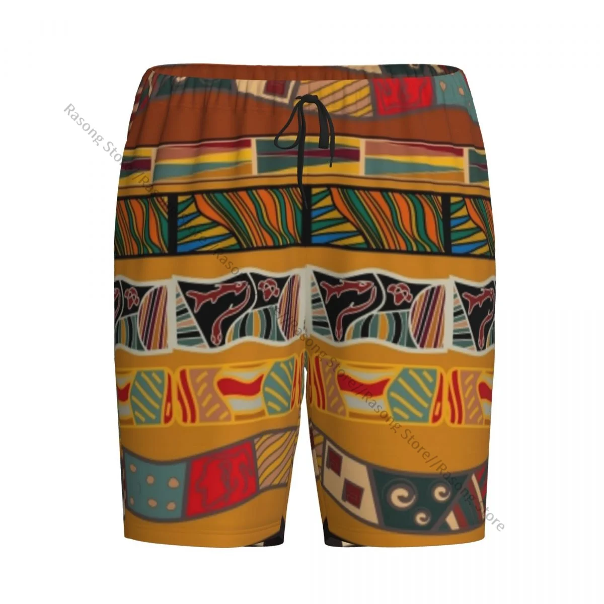 

Men's Short Sleep Pants African Pattern Mens Pajamas Pants Sleepwear