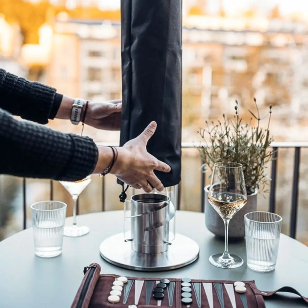 Weatherproof Storage Cover For Spin Series Fire Pit Nylon Fabric Protective Shield Outdoor Patio Yard Supply