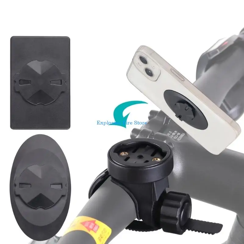 C4DB Universal Mount Strong Anti Slip Double Purpose Bike Mount Suitable for Watch