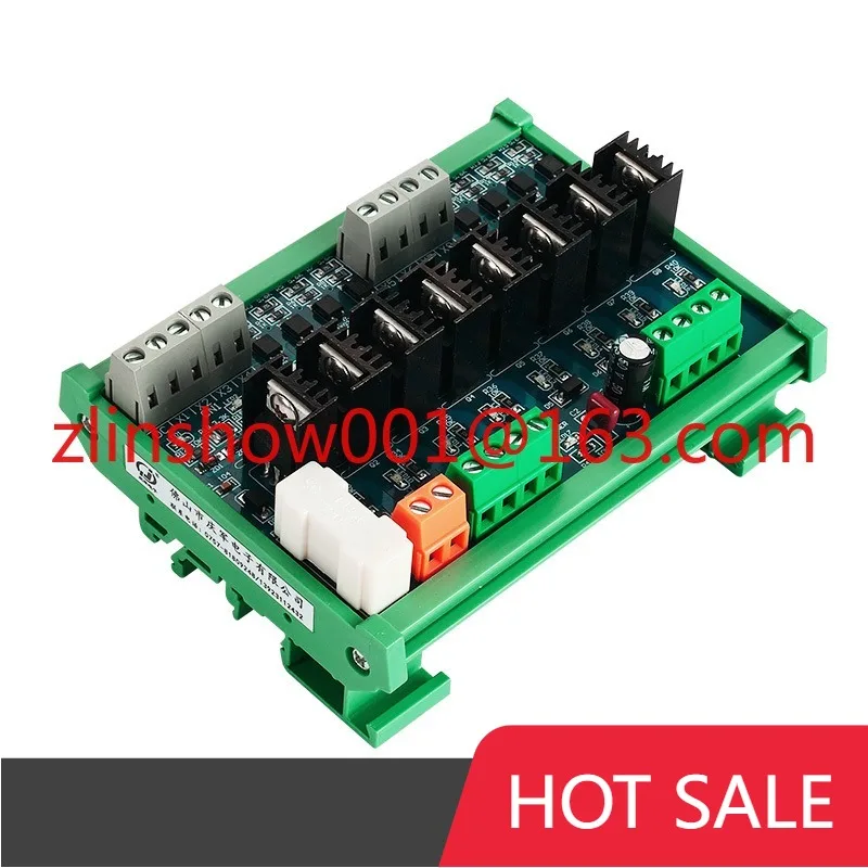 

8-Channel DC Transistor Amplifier Board NPN PNP Isolation Protection Board Drive Conversion Board