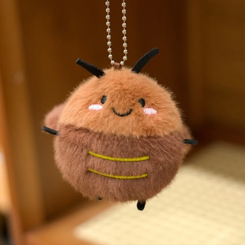 

Lovely Cartoon Cockroach Keychain Animal Backpack Pendant Keyring Car Key Holder Decoration