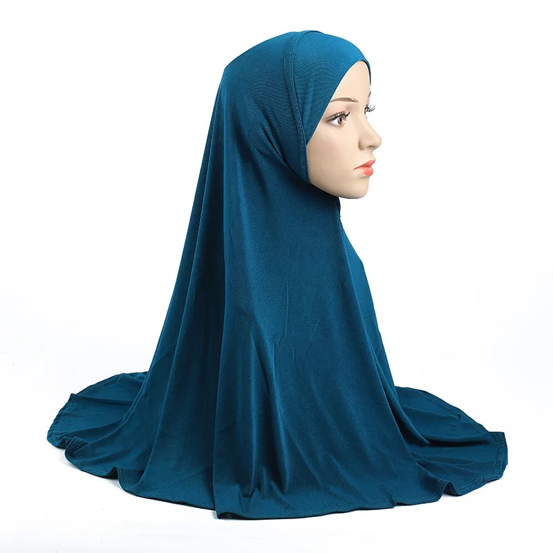 

Muslim Women Hijab One Piece Amira Headscarf Scarf Islamic Hijabs Head Wrap Turban Full Cover Prayer Hat Arab Shawl Niqab Khimar