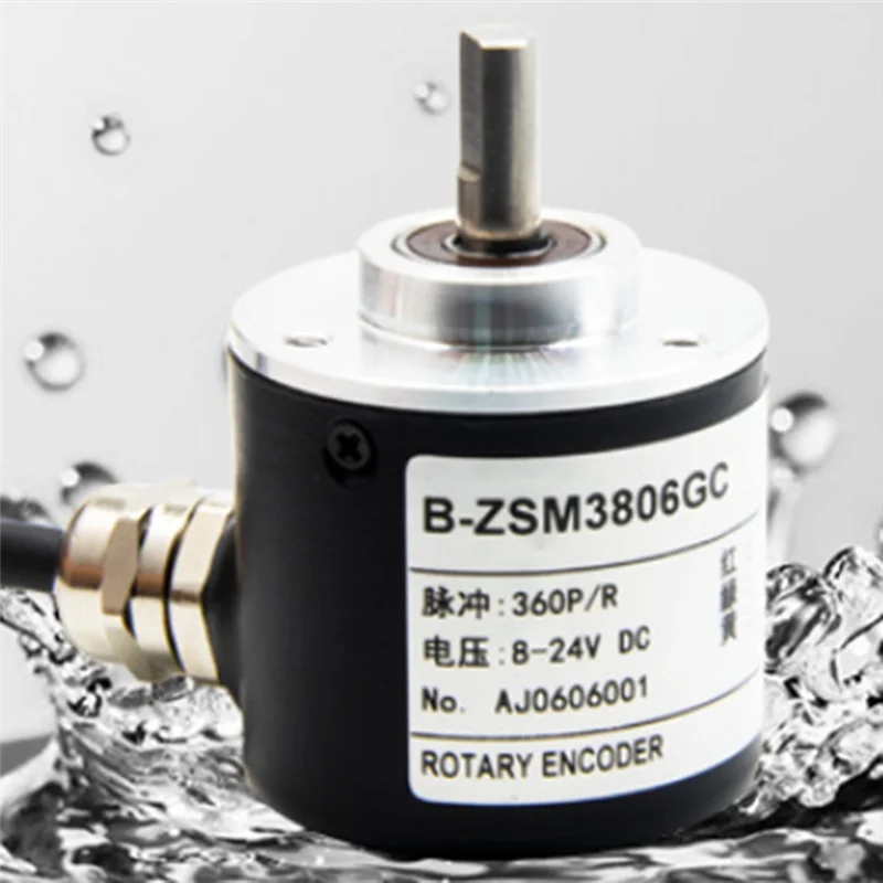 DC 5V 24V Optical Rotary Encoder E50S8 NPN Photoelectric Incremental Encoder Open Collector Output Voltage Output