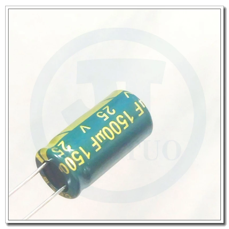 4pcs 1500uF25V 25V1500uF 1500MFD 25WV 10*20mm Radial Aluminum Electrolytic Capacitor