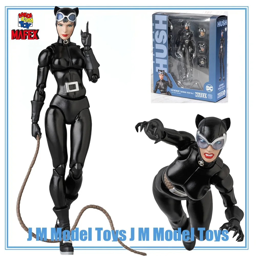 【JM】100% Original en Stock Medicom Toy Mafex (No.123) Batman: Hush Catwoman Hush Ver. Colección de Figuras de Acción