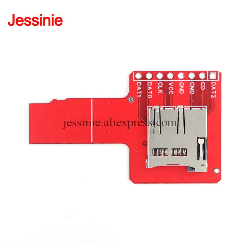 5pcs/1pcs microSD TF Card Adapter Board Converter Module micro SD Transfer Plate Compatible with for Arduino