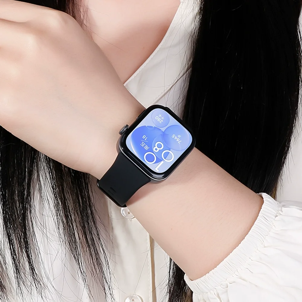 Спортивный силиконовый ремешок для Huawei Watch Fit 3 4 pro, ремешок для умных часов, аксессуары, браслет Correa для Huawei Watch fit 4 pro 3, ремешок