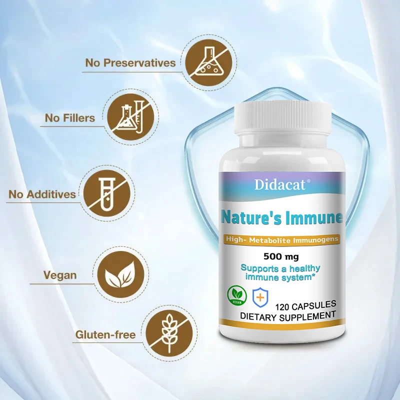 500mg Fermented Yeast - Suitable for Vegans/Vegans, Non-GMO, Supports Immune and Joint Health, Nutritional Supplement