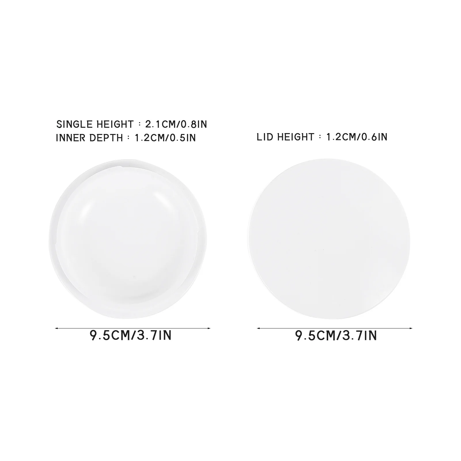 صينية طلاء بخمس طبقات، لوحة بلاستيكية، خلاط ألوان متين للألوان المائية، صينية خلط الطلاء الفني بنفسك