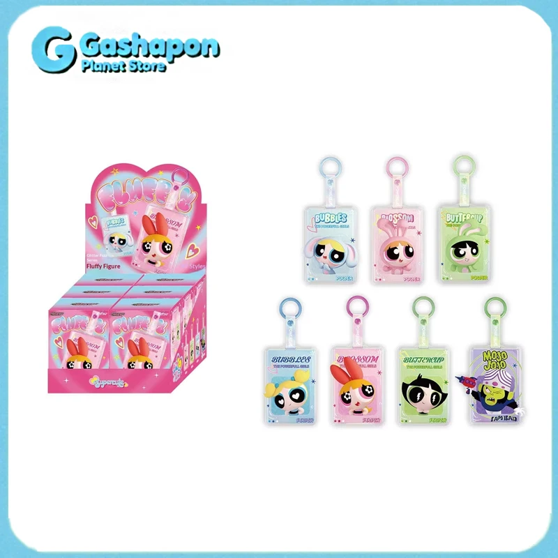 

Kayou Official Powerpuff Girls Fluffy Courage Shining Series Blind Box with Card & Keychain Collectors Perfect Gift