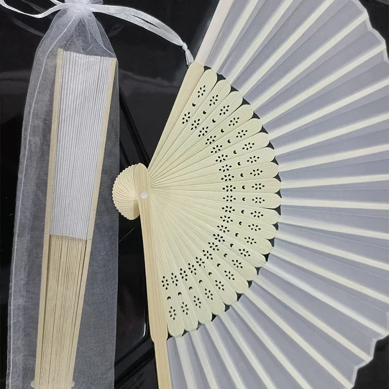 Folding Wedding веер Handheld Fans Wood  Holiday Gifts Japanese Decoration Hand Chinese Elegant Women Summer Crafts Home