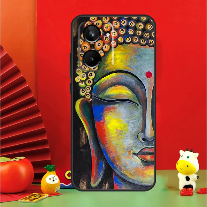 Gautama Buddha For Realme C35 C53 C55 C67 GT Neo 6 GT5 9 10 11 12 Pro Plus C25S C21Y C30 C31 C33 C51 Case