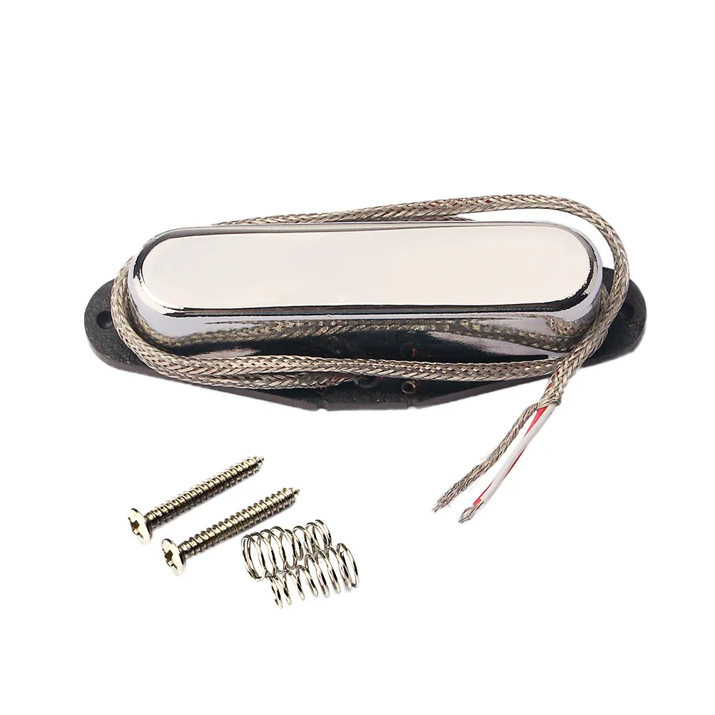 Vintage Alnico 5 Neck Pickup for Style Electric Guitar ABS Bobbin Copper Base Plate Enamel Magnet Wire Wax Potted