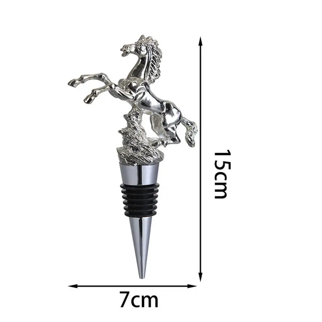 Animal Bottle Stopper Decorative Twist Cap Plug Airtight Seal Sealer