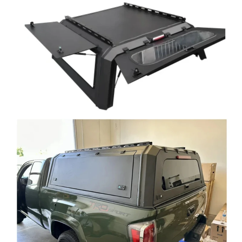 Customized 4X4 Waterproof Lightweight Truck Camper TRUCK TOPPER Fit For Toyota For Tacoma 6ft