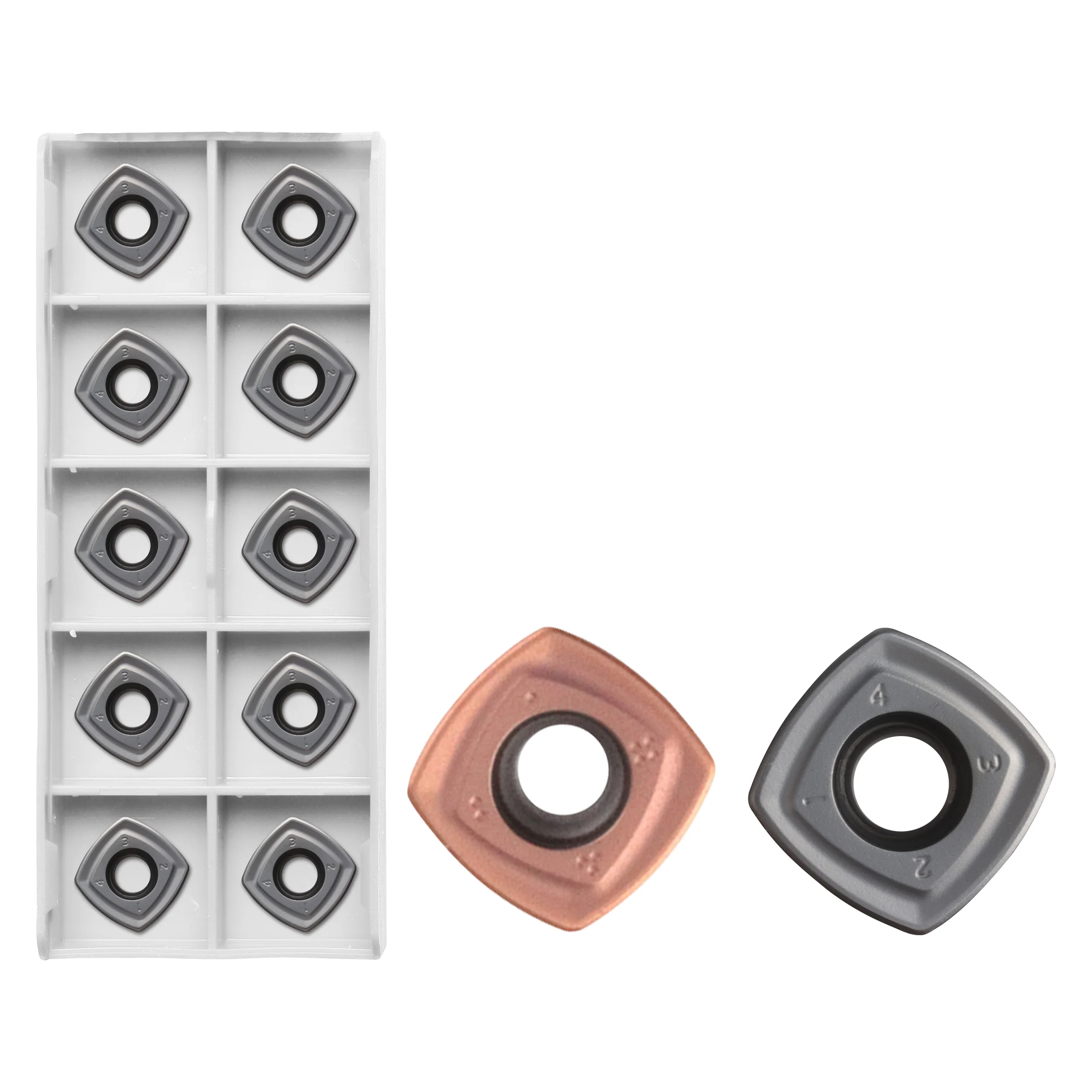 10 pz SDMT120512 SK2025 SDMT150512 SK4025 tornio CNC lama in metallo duro fresa CNC per stabile resistente all'usura e di alta qualità
