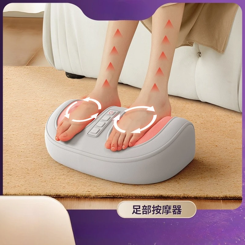 Foot Massager Small Hot Compress Sole of Feet Calf Foot Press Kneading Leg Massager Foot Therapy Machine