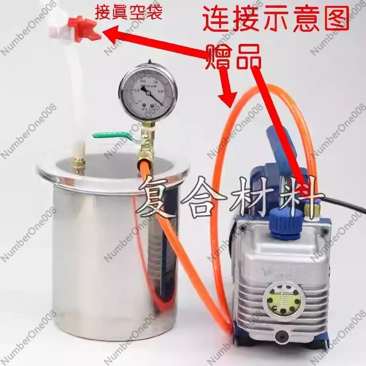 3L Vacuum Resin Collector Pot For Vacuum Resin Infusion Process Drying Chamber Degassing