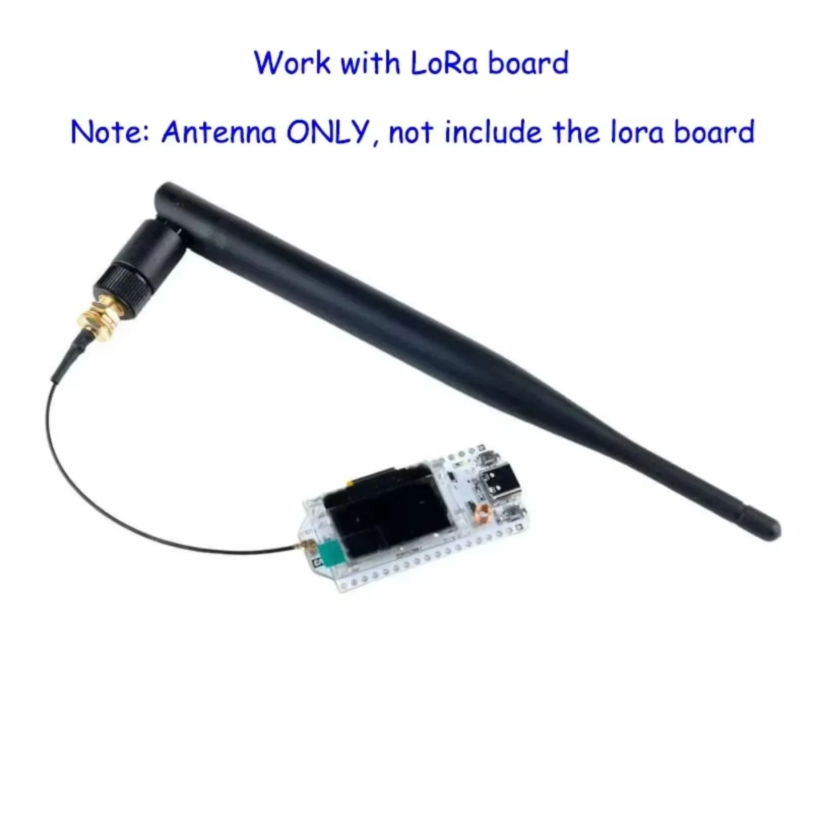 868MHz/915MHz 5dBi Omni-directional LoRa Antenna Male with Cable for LoRaWAN Meshtastic (1/2/4pcs)