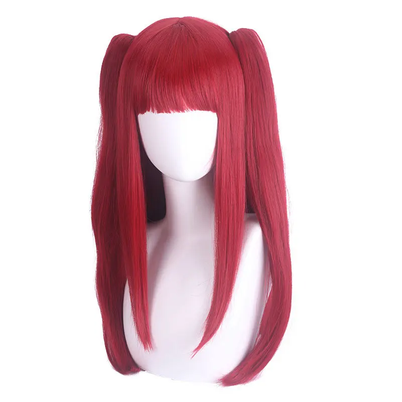 Synthetic Cosplay Wig Dual Clip Demon Style Inspired By Sea-Moi Dress-Up Girl Anime Costume Party Heat Resistant Fiber Hair