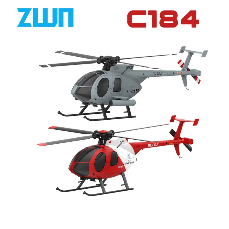 

C184 RC Helicopter 2.4G 6-Aixs Gyroscope 4CH Altitude Hold Optical Flow Remote Control Helicopter Toys For Kid Adult