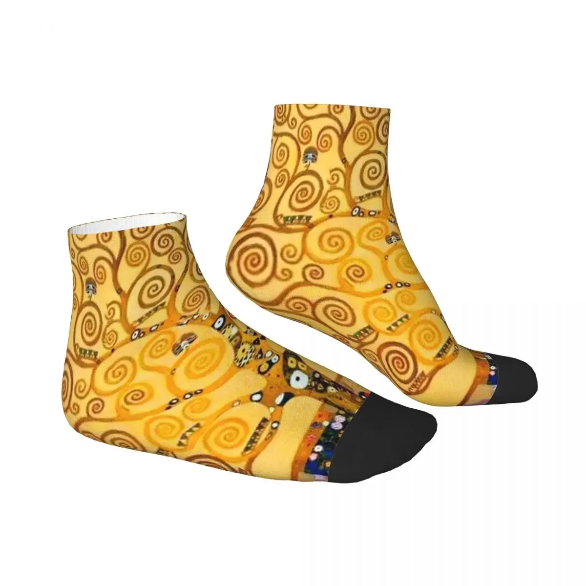 Gustav Klimt - Calcetines Árbol de la vida Harajuku Medias súper suaves Calcetines para todas las estaciones Accesorios para regalo de cumpleaños para hombre y mujer