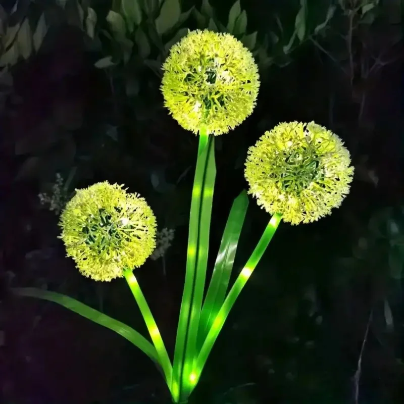 

LED Waterproof Dandelion Solar Lights Artificial Realistic Dandelion Lamp Waterproof Outdoor Decoration Courtyard Garden
