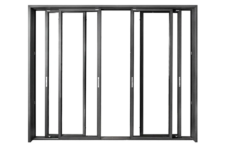 Aluminum Thin Frame Super Large 10 Foot Glass Sliding Doors