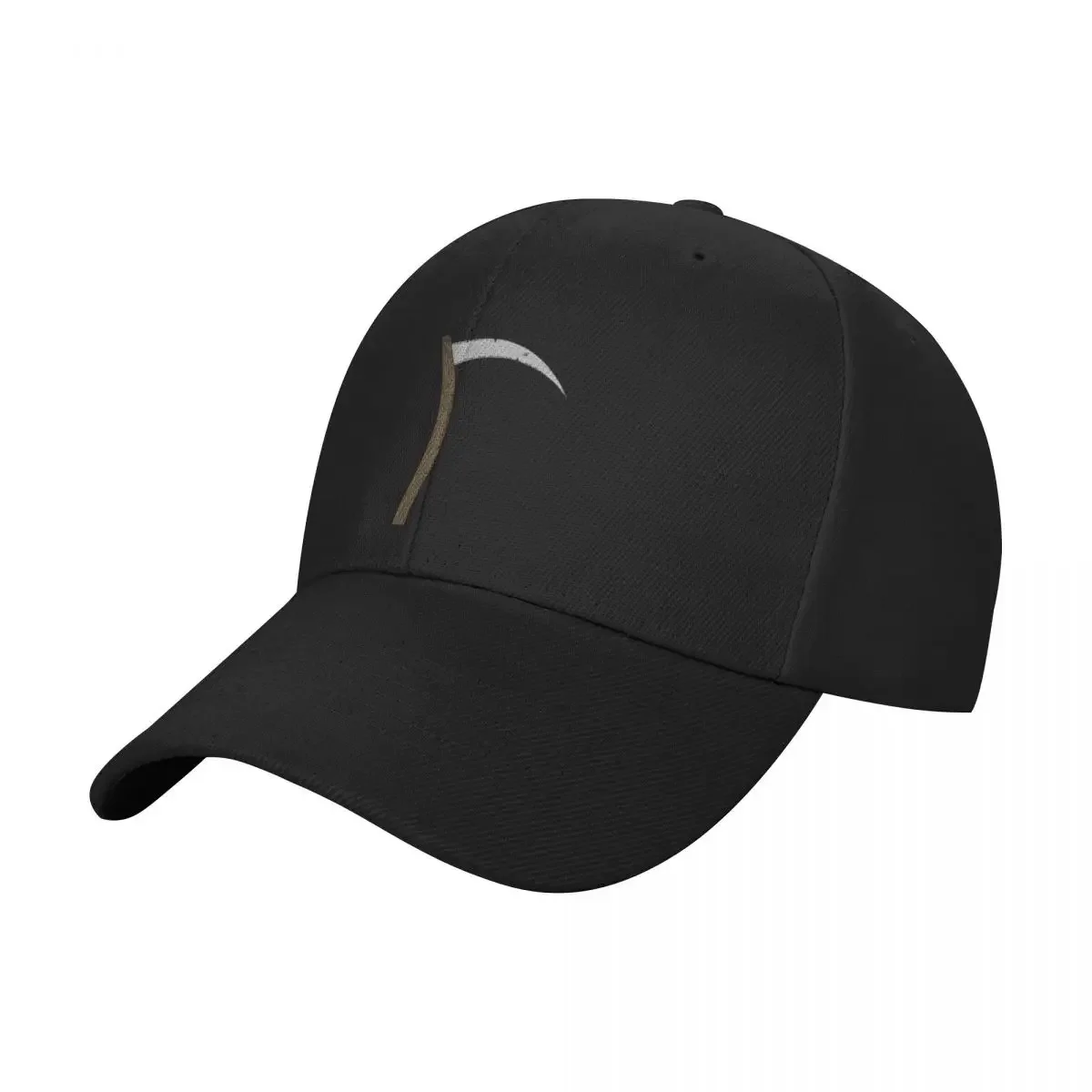 Reaper Scythe Sketch Black Baseball Cap black fun hats Unique hats Women's Beach Men's