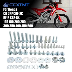 Motorcycles Fairing Fender Screw Bolt Kit Fastener Set For Honda CRF250R CRF450R CRF250X CRF450X CR CRF 125 250 300 350 400 450
