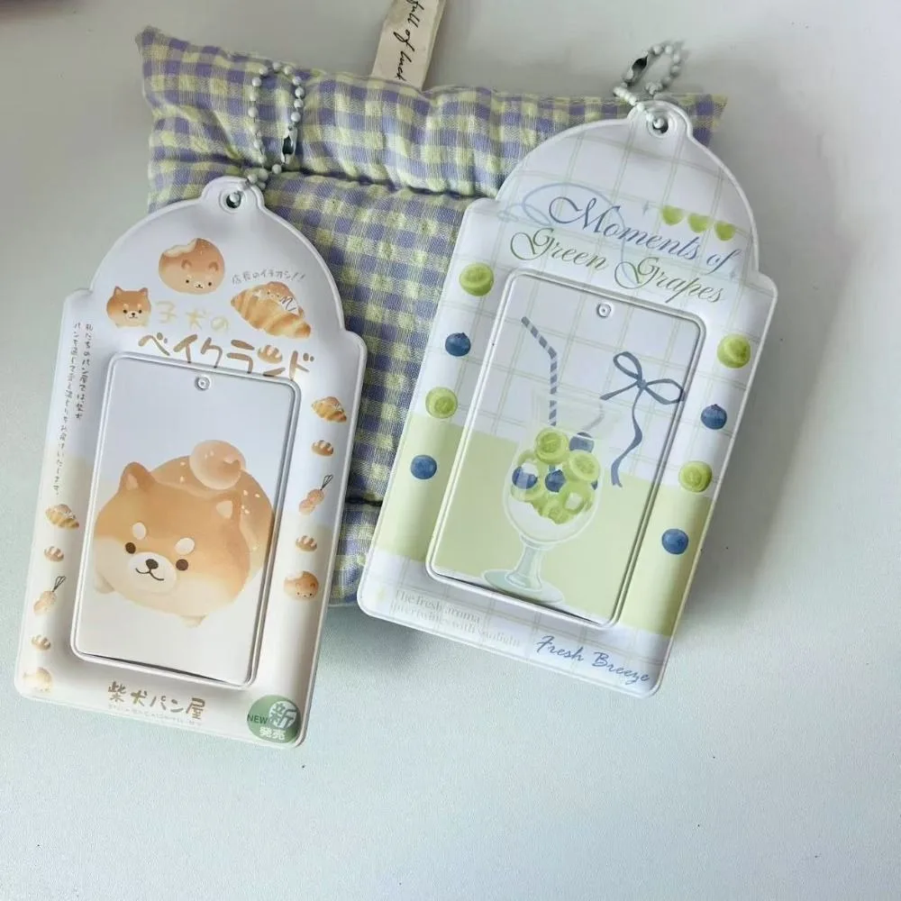 Niedlich für 3 Zoll Kpop Fotokartenhalter PVC Ins Style Idol Fotorahmen Cartoon Geschenk Kartenhalter Kartenetui