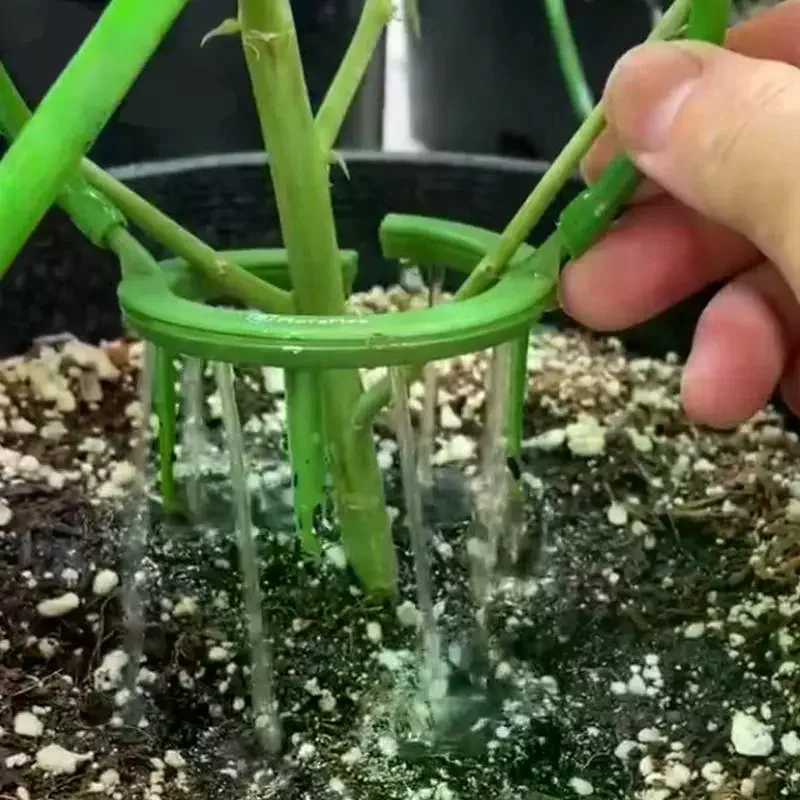 Watering Ring Plant Drip Irrigation Hydro Ring For Grow Media Rain Watering Plants Water Distribution