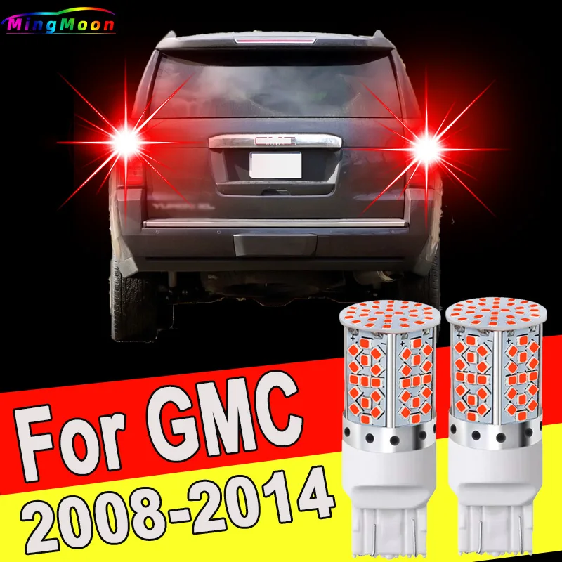 Bombilla de freno LED para GMC Yukon, accesorios para GMC Yukon 2008-2014, 2009, 2010, 2011, 2012, 2013, 2 piezas