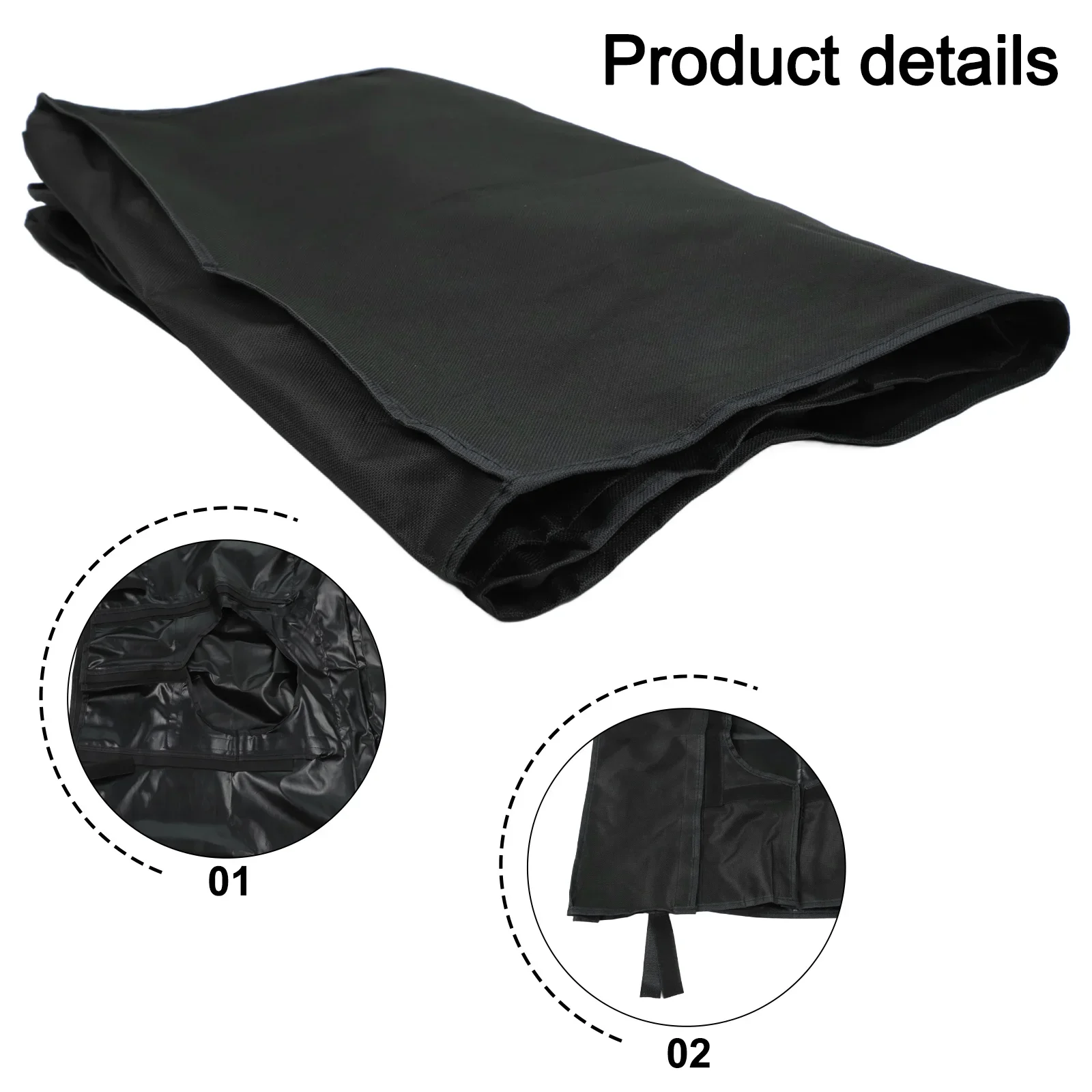 

For Different Bracket Setups All-Weather TV Protection Outdoor TV Cover As Shown 360-Degree Coverage Flexible Bracket Openings