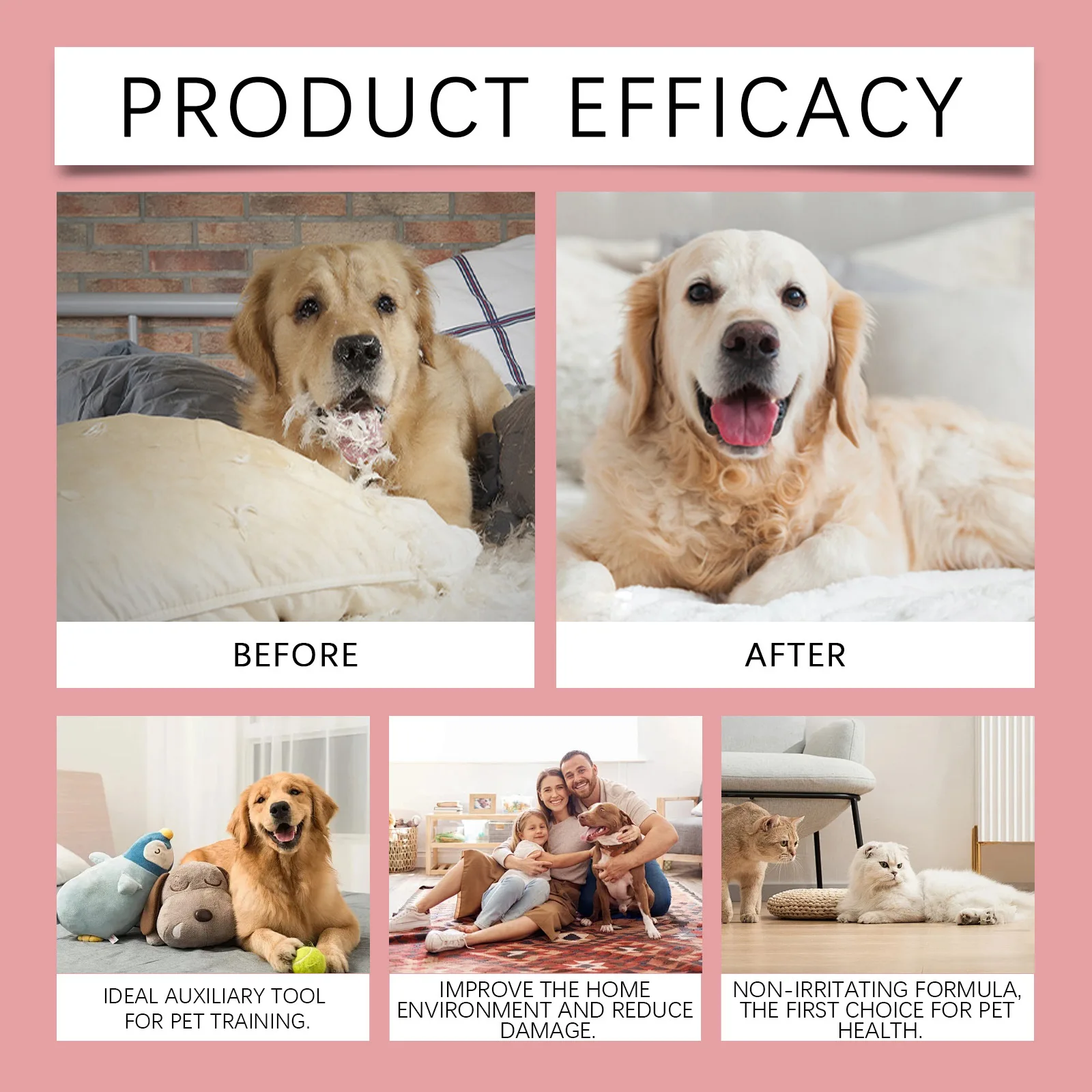 الحيوانات الأليفة مكافحة مضغ رذاذ الكلب السلوك التدريب المعونة البخاخ المريخ لاستخراج مضغ لعق الأثاث الأحذية 100 مللي #3