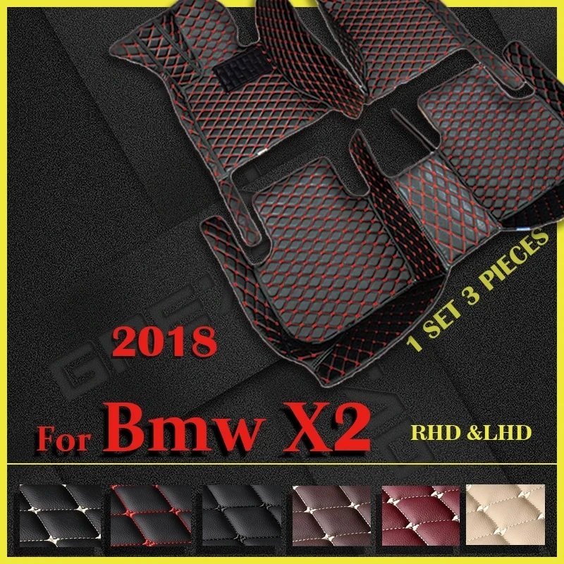 

Car floor mats for BMW X2 F39 2018 Custom auto foot Pads automobile carpet cover