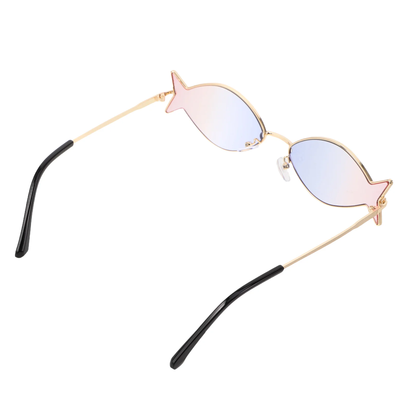 Óculos de sol havaianos em forma de peixe, proteção uv, verão, praia, festa, novidade, cabine de foto, óculos de sol engraçados para mulheres