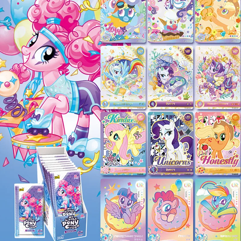 KAYOU My Little Pony:Friendship is Magic Cards Anime Peripherals Rare SC SGR Collectible Card New Game Collection Card Toys Gift