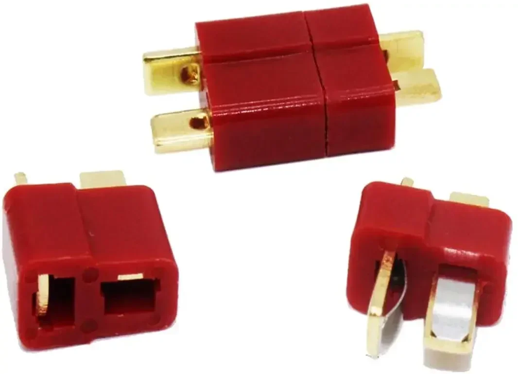 Nuovo stile di connettori Deans maschio e femmina con spina a T da 10/20 pezzi/set per pezzi di ricambio per batterie LiPo RC