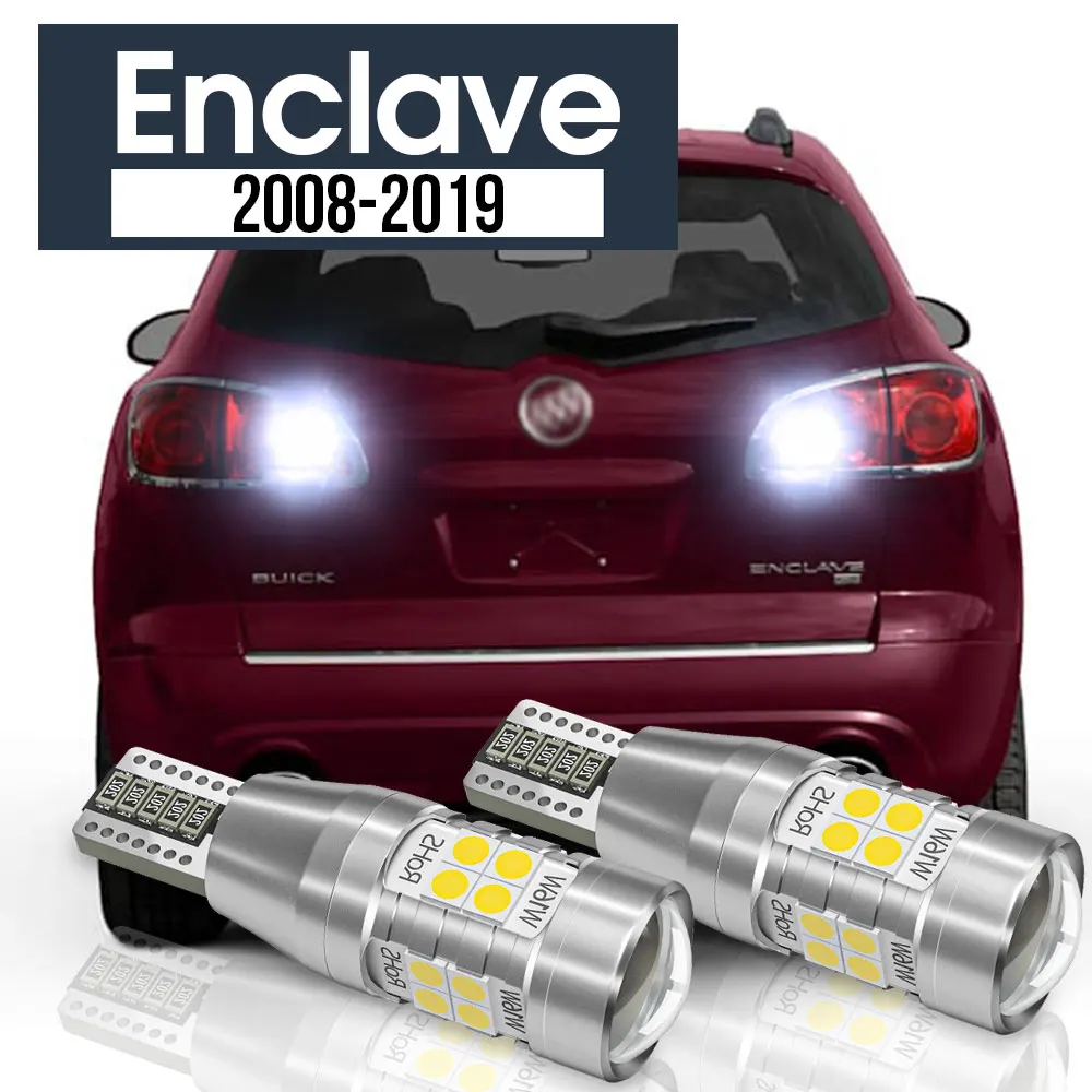 

2pcs LED Backup Light Reverse Lamp Canbus Accessories For Buick Enclave 2008-2019 2009 2010 2011 2012 2013 2014 2015 2016 2017