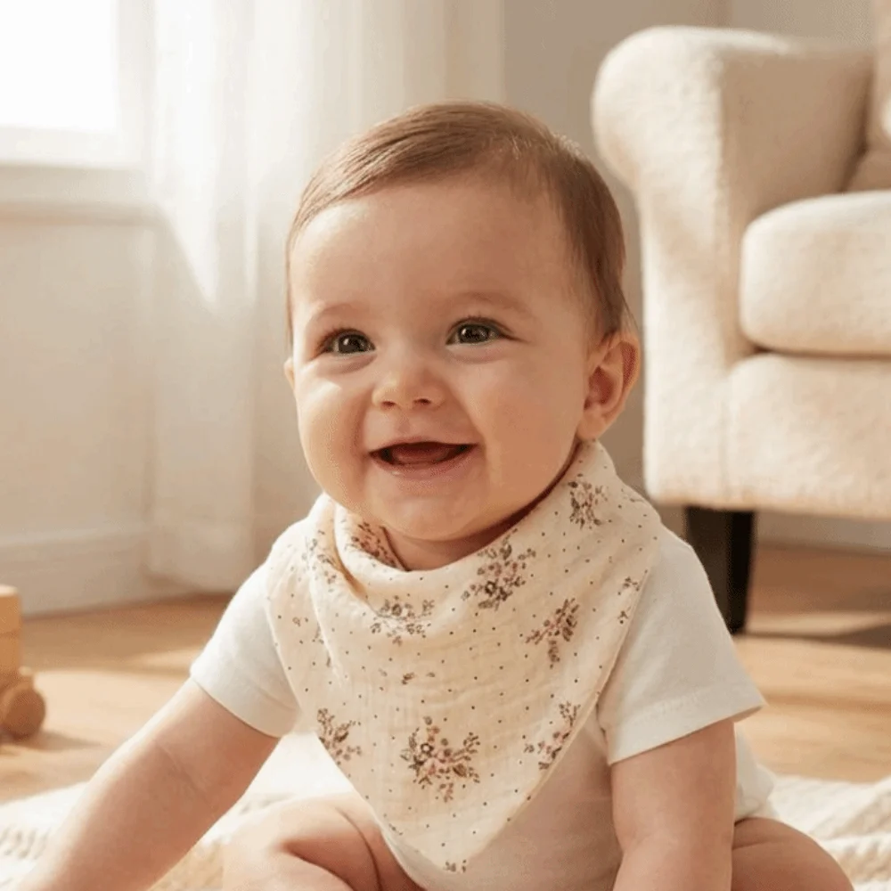 

Мягкие хлопковые слюнявчики для новорожденных, приятные для кожи, с высокой впитываемостью, на кнопках, однотонные, для кормления младенцев