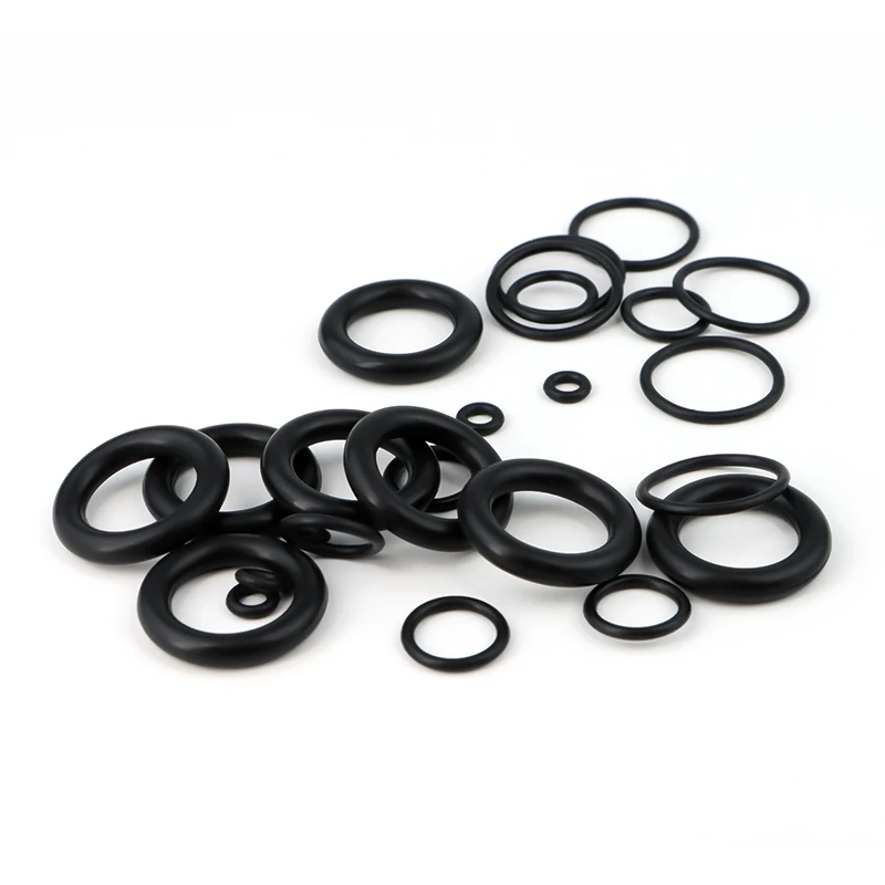 10Pcs  EPDM o Rings CS 5mm OD 15 ~ 150mm Acid and Alkali Resistance Water Resistance Friction Resistance o-ring Black
