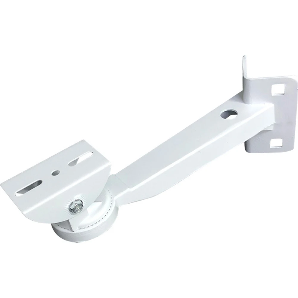 1pc Wall Corner Bracket Vertical Pole Mounts Outdoor Exterior Monitoring Hoop Bracket Camera Support Holder Right-angle Bracket