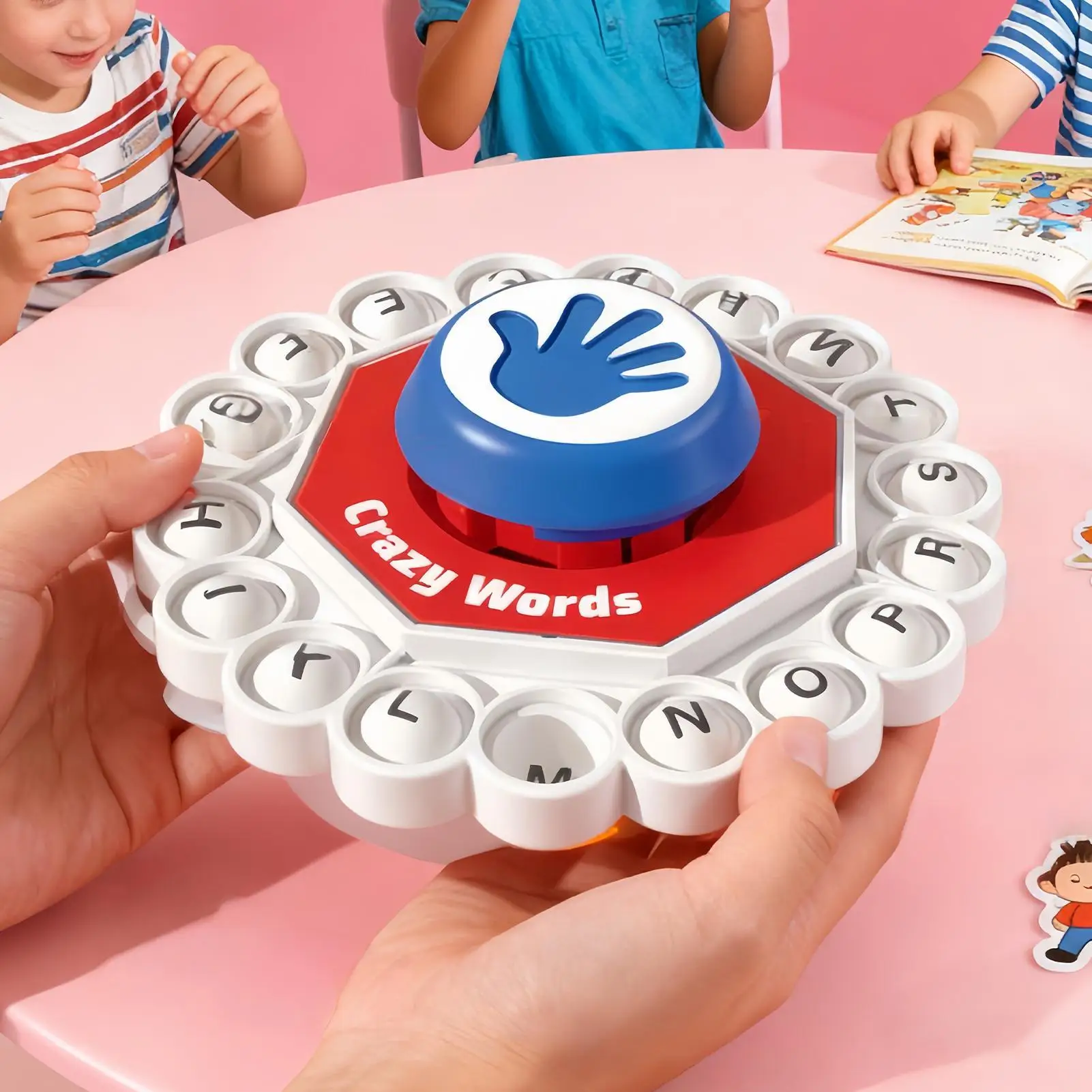 

Настольные игры Word, обучающая настольная игрушка с алфавитом, обучающая игра с буквами для детей, мальчиков и девочек, взрослых, семейный сбор