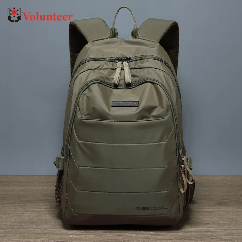 

Volunteer Backpack for Men 2023 New Stylish High Quality Multifunction Large Knapsack Capacity Travel School 1713-10