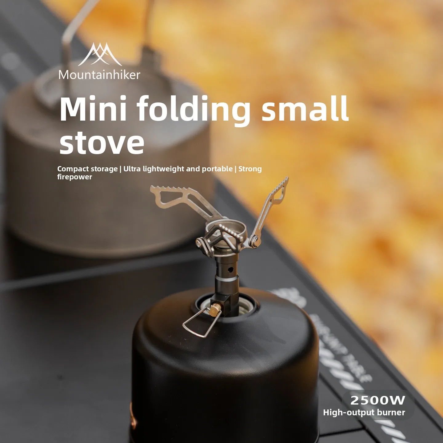 

Exquisite Copper Core Mini Cassette Stove Foldable Portable Electronic Ignition Outdoor Camping Cross-Border Picnic Stove