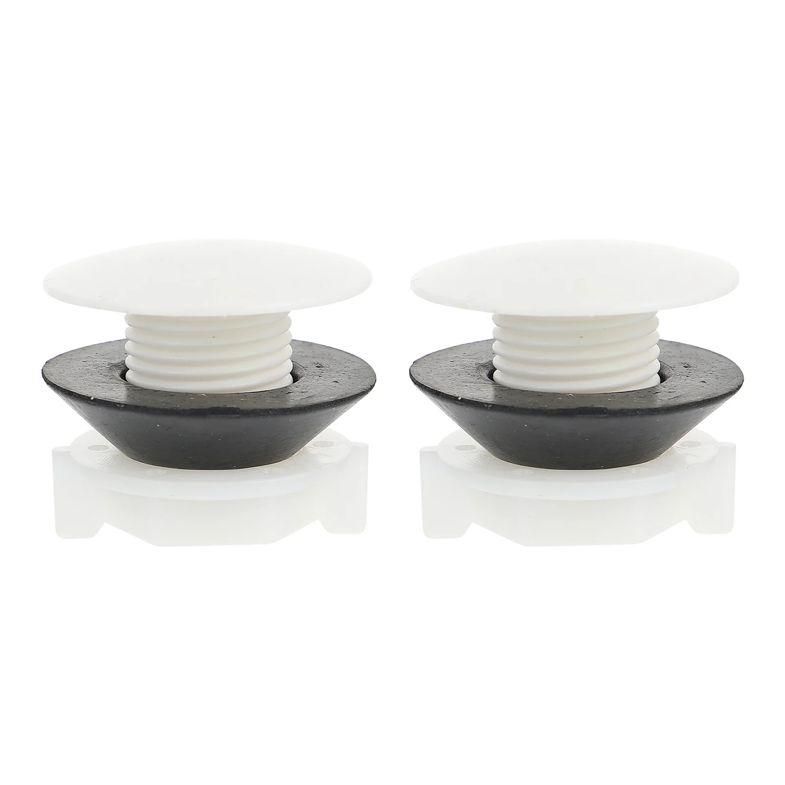 

2 Pcs Toilet Accessories Tank Plug Fish Tanks Drain Stopper Water Tower Connector 400X330X200CM Abs Plugs